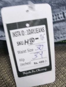 H@16 Size-30 (Sale) Latest Ladies high waist Jeans