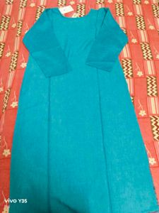 Elegant Blue &amp; Pink Kurta