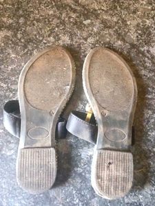 Striped Flip-Flops
