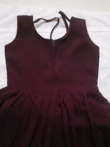 Kids Purple Georgette Sequin Work Churidar