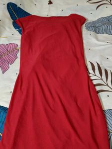 Red Sleeveless Dress