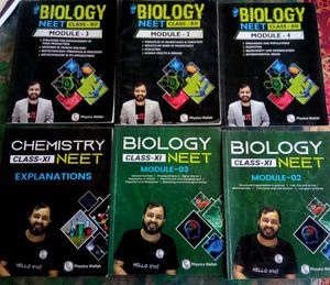 Biology Neet Modules, Physics wallaah