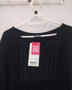 Beautiful Embroidery Neck Top