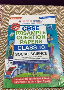 CBSE Class 10 Social Science