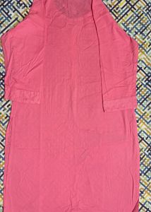 Coral Embroidered Top - XL