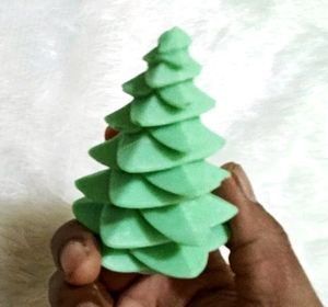 Christmas Tree Candle _02