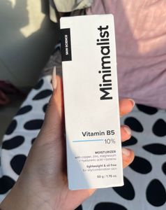 Minimalist Vitamin B5 Moisturizer