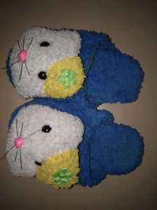 Cute Little Fur Slippers For Tiny Toddlers