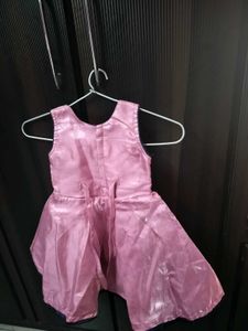🌸 Combo of 2 Beautiful Party Frocks – 1-2 Years