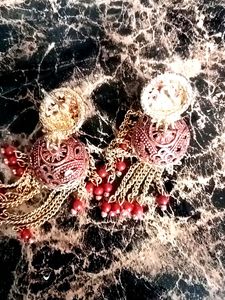 Red 🍒 Jhumka