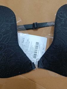 Black Strapless Bra