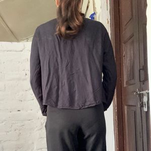 Indo Western Black Ethnic Top Not Even Wore Once