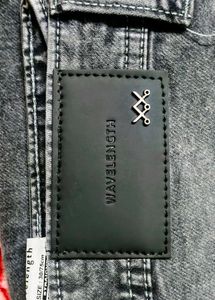 Stylish Gray Wavelength Jeans