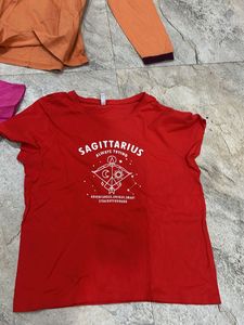 combo of 4 tshirt for women