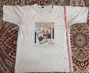 White Graphic Tshirt