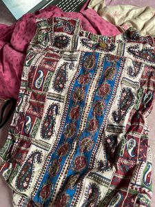 Kalamkari Designer Casual Top Cotton