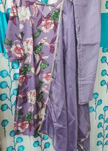 😍Combo Of 6 Printed Kurti Pant Dupatta Sets🥰