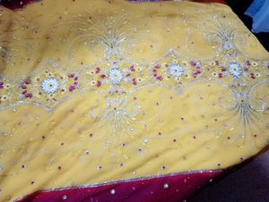 Embellished Suite With Heavy Dupatta