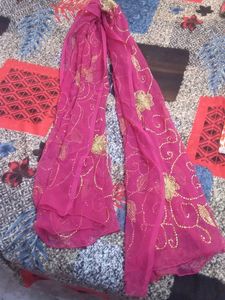 Sequence Hand Work Dupatta