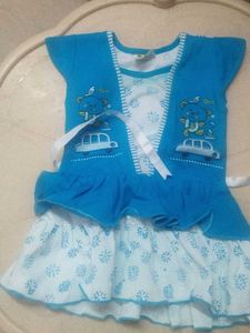 Cute Blue Baby Dress