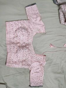 Beautiful Pink Designer Lehngaa With Heavy Flayer.