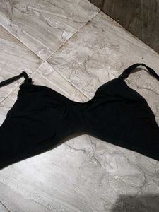 Black Triangle Bra