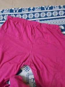 beautiful rose pink comfortable legging