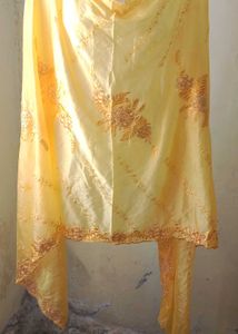 Elegant Yellow Dupatta