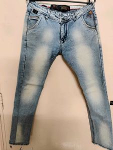 Light Wash Denim Jeans