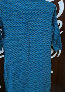 Blue Colour Suit Set(Kurta, Pent &amp; Dupatta)