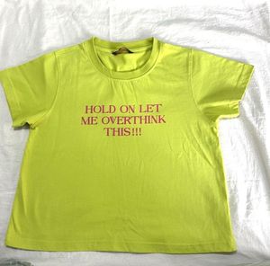 Fun Neon Green Graphic Tee