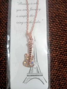 Guitar Pendant Necklace