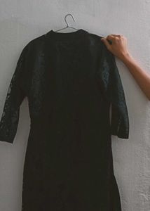 Elegant Black Kurta