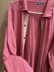 Wolf Polo Shirt - Pink