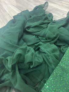 Green Saree