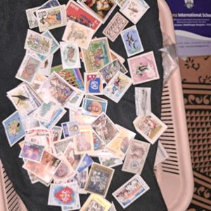 80+ FOREIGN STAMPS