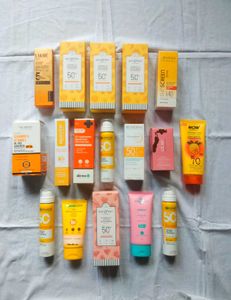 Sunscreens Lot
