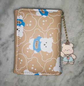 Bear wallet  with Charm🧸♥️