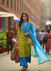 Chanderi Dress Material