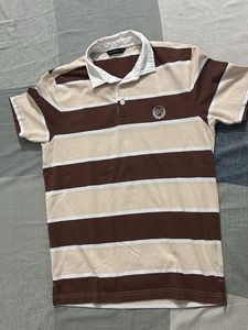 Striped Polo T-Shirt
