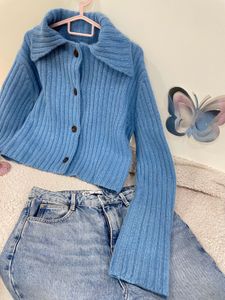 Pinteresty Blue Sweater