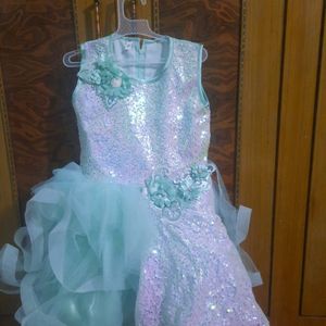 3 - 4 Year Girl party Wear Frock