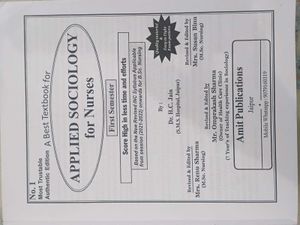 Amit Publication BSC Nursing First SEMESTER BOOK