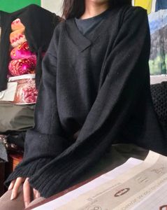 Oversize Black Sweater /Discount In 320
