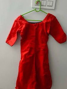 Red Ethnic Kurti
