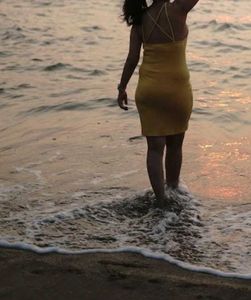 Butter Yellow Dress