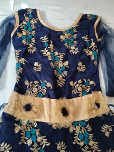 Navy Blue Gown