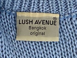 SALE vintage blue knit top