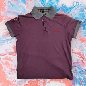 T-shirt Men(violet)(L)