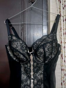 Lace Corset Bodysuit